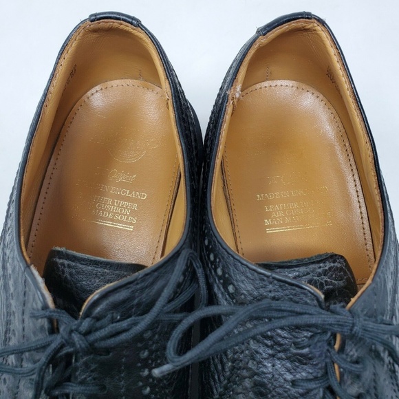 Dr. Martens Mens 3989/42 Oxford Wingtip Shoes - Picture 9 of 12